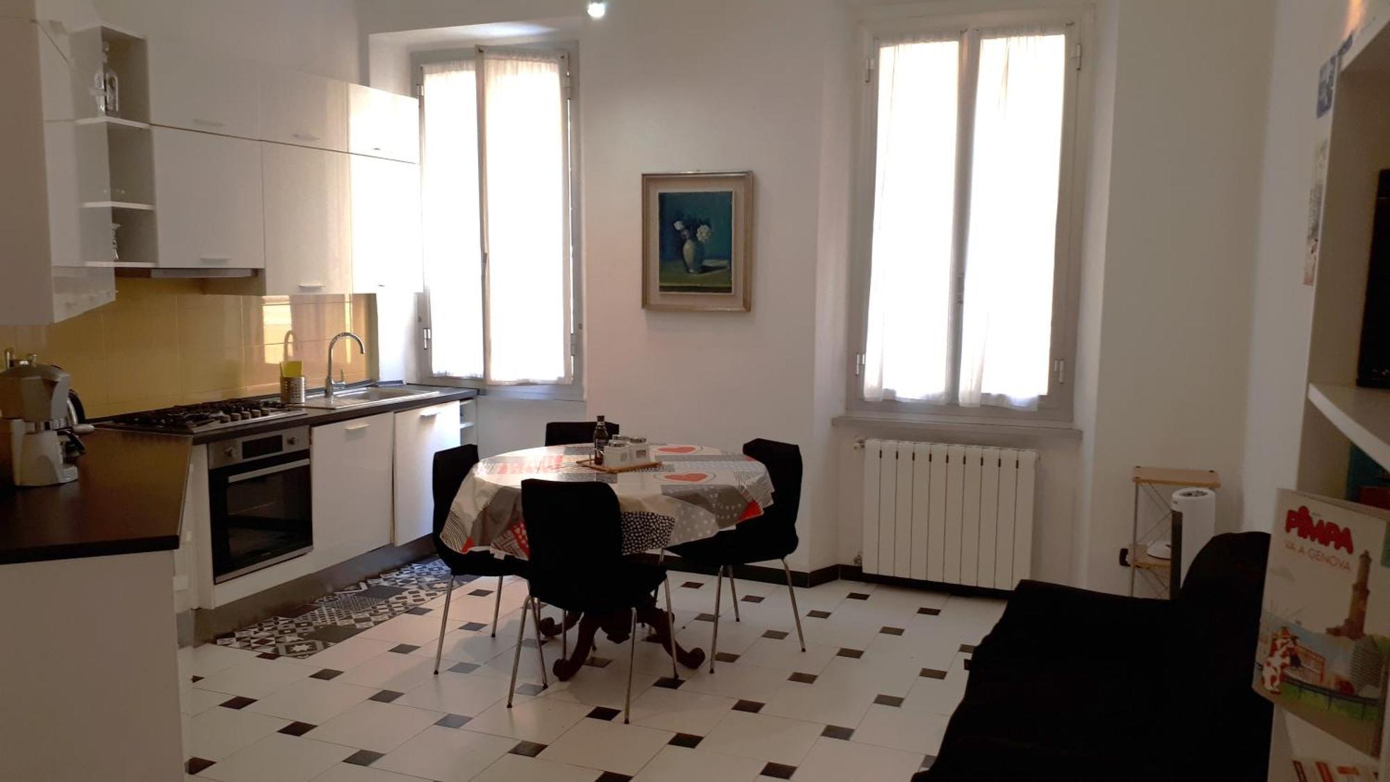 Ca'Saetta Bnb Holiday Home - Park & Go To Genoa Aquarium And Old Town Экстерьер фото
